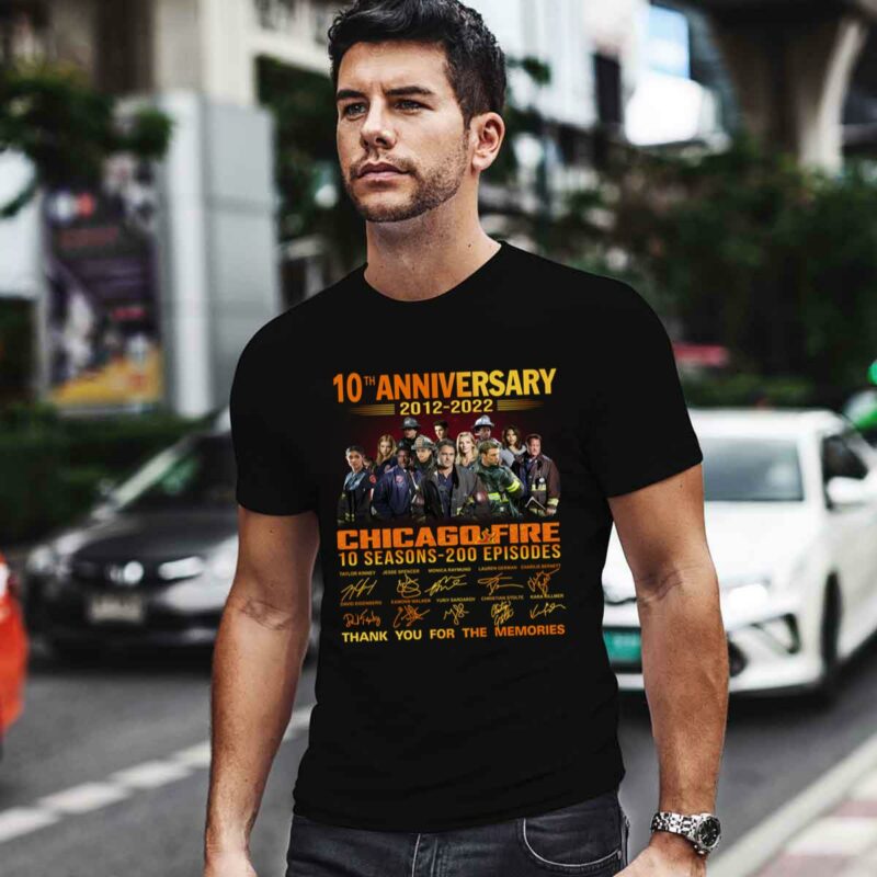 10Th Anniversary Chicago Fire 0 T Shirt