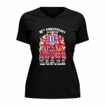116th Anniversary 1910 2026 Montreal Canadiens thank you for the memories signatures 5 Womens V Neck.jpg
