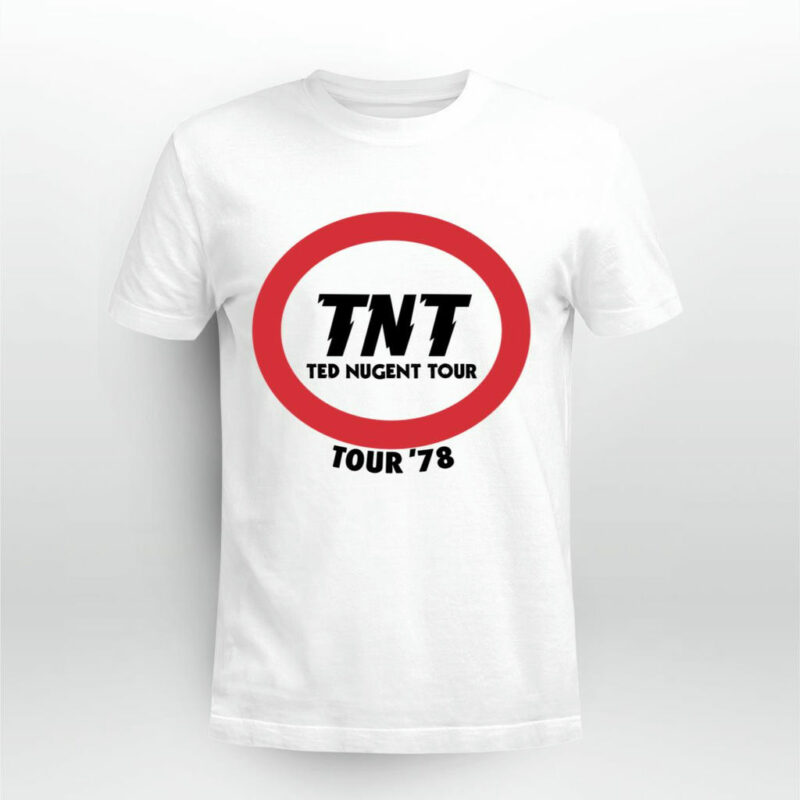 1978 Ted Nugent Vintage Concert 78 Tour 4 T Shirt