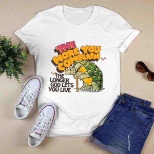1980s Vintage Screen Stars Best Novelty The More You Complain The Longer God Lets You Live USA 5 T Shirt