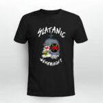 1985 Slayer Slaytanic Wehrmacht World Tour front 2 T Shirt