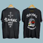 1985 Slayer Slaytanic Wehrmacht World Tour front 4 T Shirt