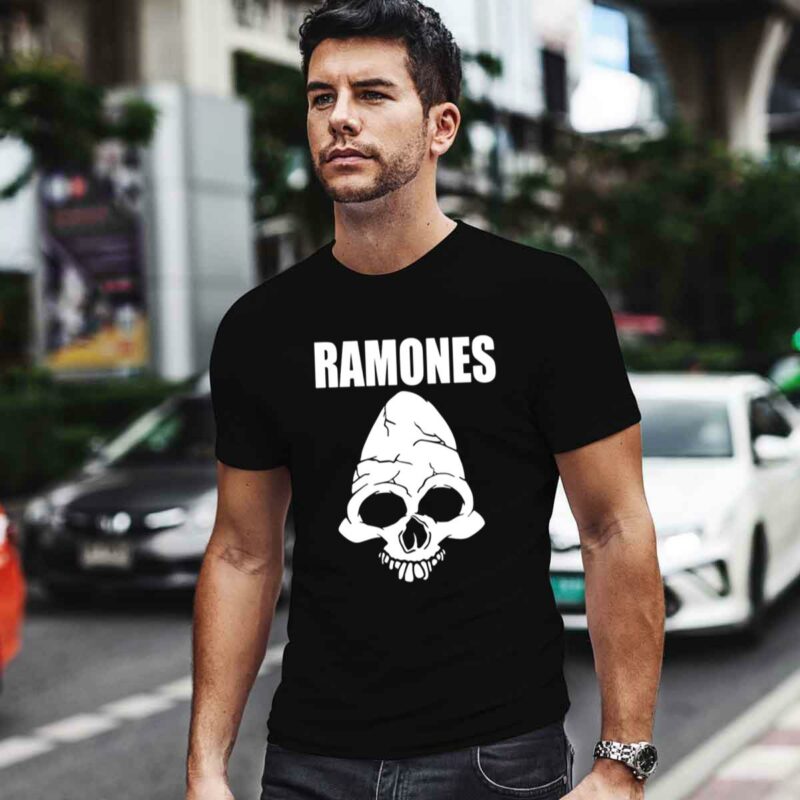 1999 Ramones Skull 0 T Shirt