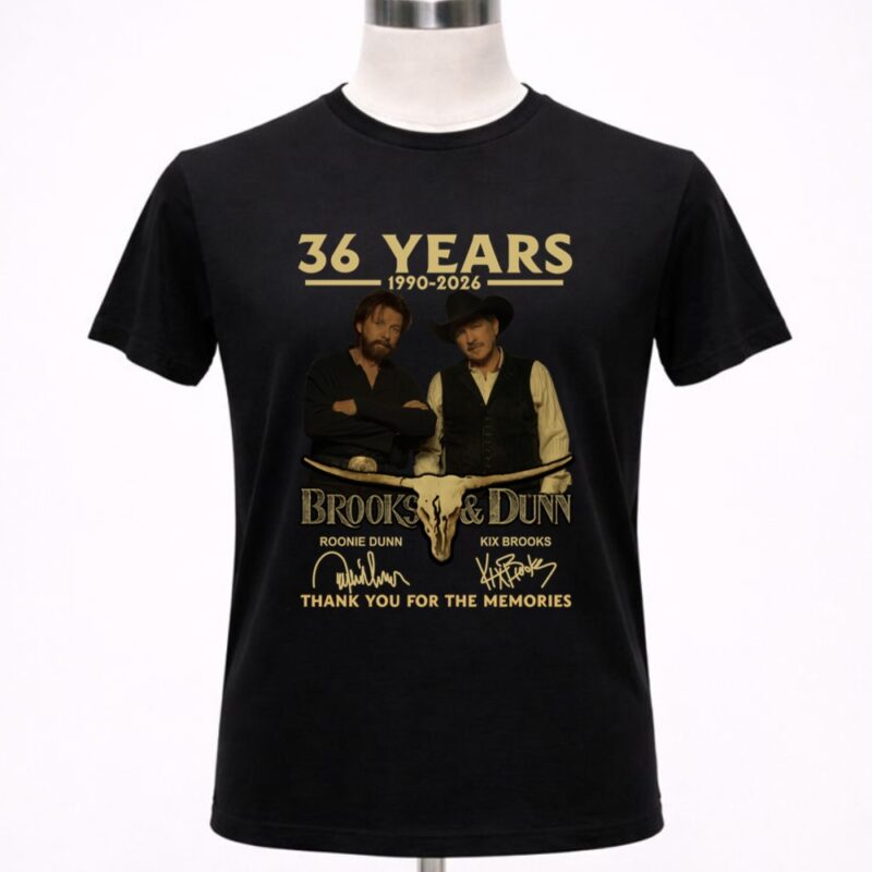 36 Years 1990 2026 Brooks And Dunn Thank You For The Memories Signatures 1 T Shirt 3.jpg