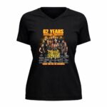 62 Years 1964 2026 Lynyrd Skynyrd thank You for the memories signatures 5 Womens V Neck 1.jpg