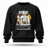 Abba 54th Anniversary 1972 2026 Thank You For Memories Signatures 3 Sweatshirt 1.jpg