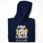 Abba 54th Anniversary 1972 2026 Thank You For Memories Signatures 7 Hoodie 1.jpg