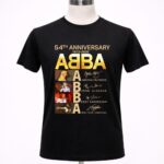 Abba 54th Anniversary Member Signature 1 T Shirt 1.jpg
