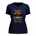 Aerosmith 55th Anniversary 1970 2025 Signatures 9 Womens V Neck 1.jpg