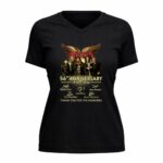 Aerosmith 56th Anniversary 1970 2026 Signatures 5 Womens V Neck 1.jpg