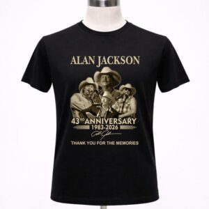 Alan Jackson 43rd Anniversary 1983 2026 Signature 1 T Shirt 1.jpg
