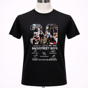 Backstreet Boys 30th Thank You For Memories Signature 1 T Shirt 1.jpg