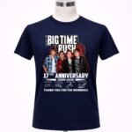 Big Time Rush 17th Anniversary 2009 2026 Thank You For The Memories 6 T Shirt 1.jpg