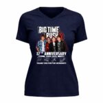 Big Time Rush 17th Anniversary 2009 2026 Thank You For The Memories 9 Womens V Neck 1.jpg