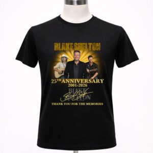 Blake Shelton 25th Anniversary Signatures 1 T Shirt 1.jpg