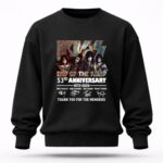 Kiss band 53rd Anniversary 1973 2026 Signature 3 Sweatshirt 1.jpg