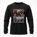 Kiss band 53rd Anniversary 1973 2026 Signature 4 Long Sleeves 1.jpg