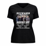 Backstreet Boys 33 Years 1993 2026 Thank You for the Memories 5 Womens V Neck 3.jpg