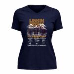 Linkin Park 30th Anniversary Thank You For The Memories Rock Band Music Fans 9 Womens V Neck 2.jpg
