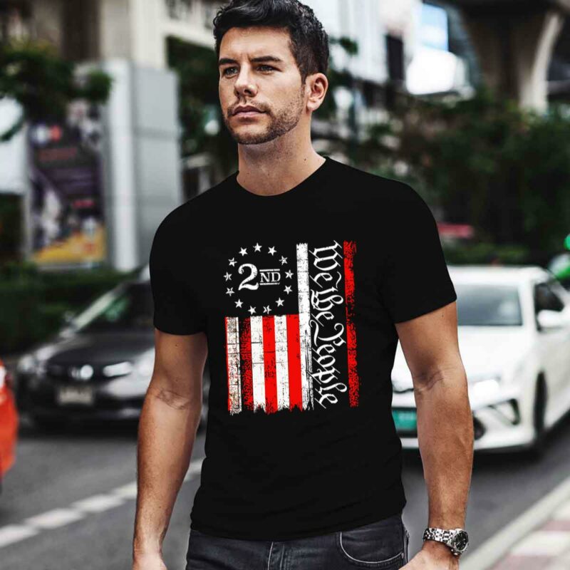 2Nd Amendment We The People Gift American Flag 4 T Shirt