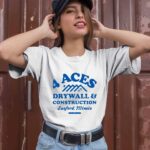 4 Aces Drywall Construction 2 T Shirt