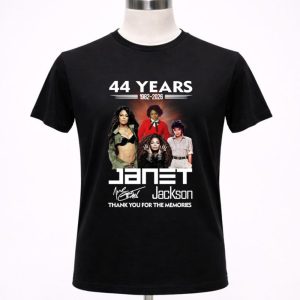 44 years 1982 2026 Janet Jackson signature thank you for the memories 1 T Shirt.jpg