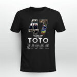 47 Years TOTO 1977 2024 Signatures 2 T Shirt