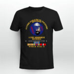 511th Parachute Infantry Regiment 11th Airborne Division World War II United States Army At War 1 T Shirt