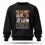55 years 1971 2026 Earth Wind And Fire Thank You For The Memories Signatures 3 Sweatshirt.jpg