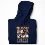 55 years 1971 2026 Earth Wind And Fire Thank You For The Memories Signatures 7 Hoodie.jpg