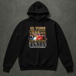 55 years 1971 2026 Earth Wind and Fire thank you for the memories 2 Hoodie.jpg