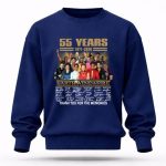 55 years 1971 2026 Earth Wind and Fire thank you for the memories 8 Sweatshirt.jpg