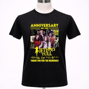 59th Anniversary 1967 2026 Jethro Tull Thank You For The Memories 1 T Shirt.jpg