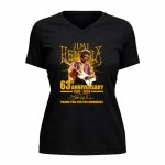 63rd Anniversary 1963 2026 Jimi Hendrix Thank You For The Memories 5 Womens V Neck.jpg