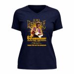 63rd Anniversary 1963 2026 Jimi Hendrix Thank You For The Memories 9 Womens V Neck.jpg