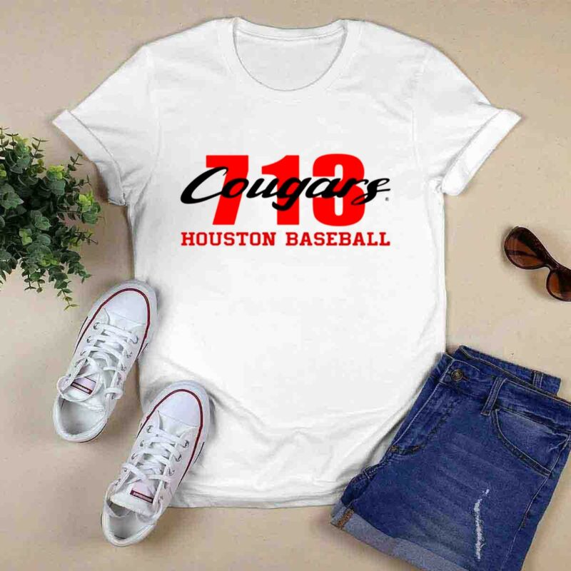 713 Cougars Houston Baseball 0 T Shirt
