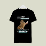 A girl and her pomeranian a bond that cant be broken 1 T Shirt 1