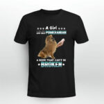 A girl and her pomeranian a bond that cant be broken 2 T Shirt 1
