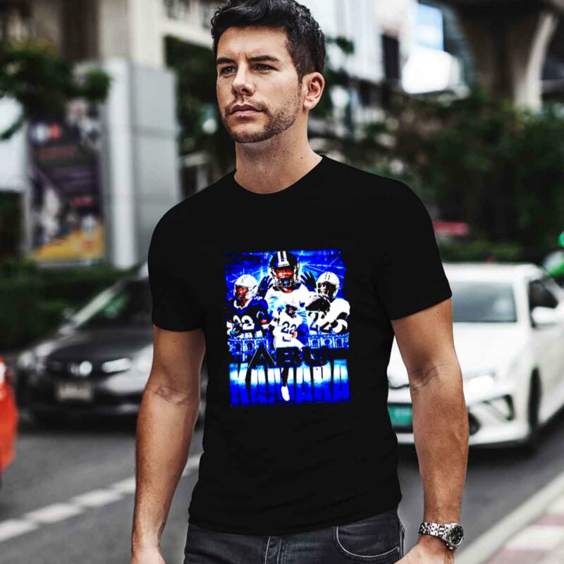 Abu Kamara 22 Portsmouth Fc Football Graphic 0 T Shirt