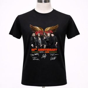 Aerosmith 56th Anniversary 1970-2026 Signature Thank You For The Memories Shirt