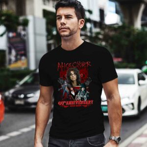 Alice Cooper 60th Anniversary 1964 2024 Limited Edition 5 T Shirt