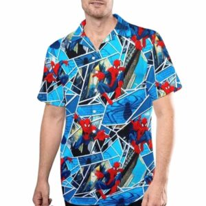 Amazing Spiderman Superhero Character Spiderman Lovers Hawaiian Shirt