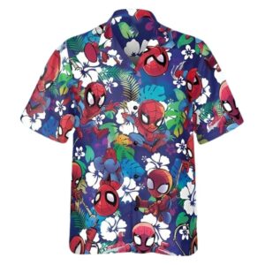 Amazing Superhero Tropical Spider Man Summer Hawaiian Shirt