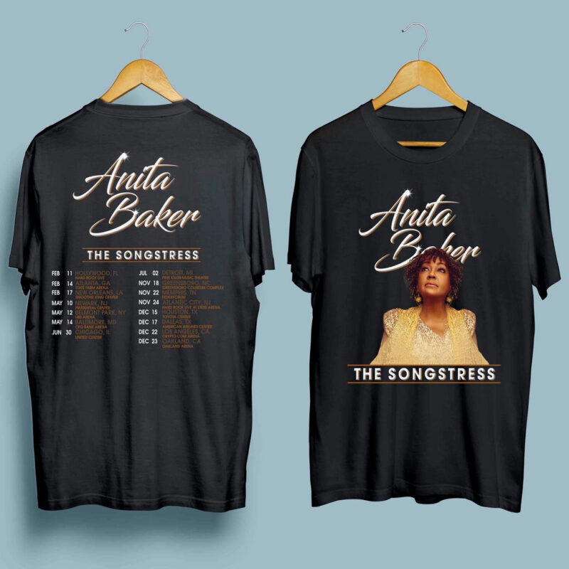 Anita Baker 2023 Tour Front 4 T Shirt