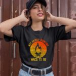 Atf Family Bonfire Waco Tx 93 Waco Siege Branch Davidians Vintage Retro 0 T Shirt