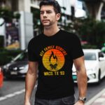 Atf Family Bonfire Waco Tx 93 Waco Siege Branch Davidians Vintage Retro 4 T Shirt