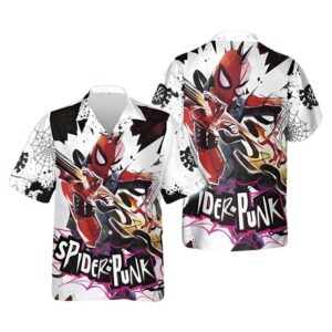 Avengers Spider Man Spider Punk Hawaiian Shirt