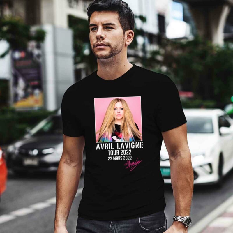 Avril Lavigne 2022 Tour Singer Music 5 T Shirt