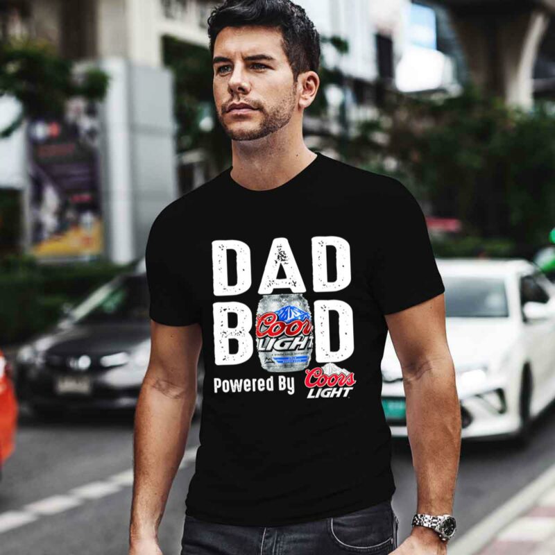 Bod Dad Powered By Coorss Light 4 T Shirt