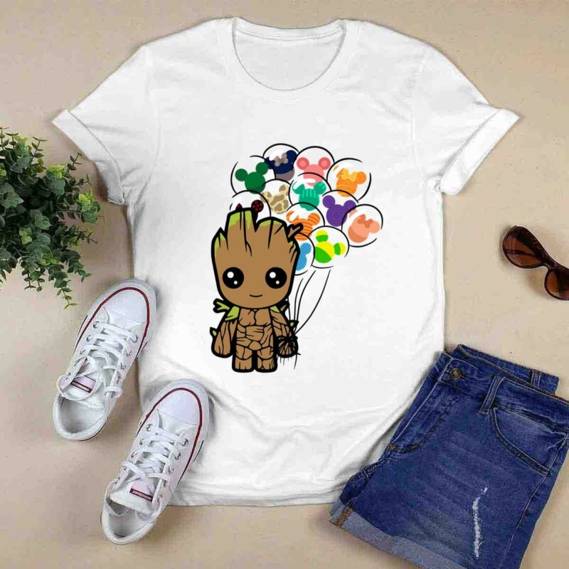 Baby Groot Im Groot Mickey Mouse Ears Disney Worlds Guardians Of The Galaxy 0 T Shirt
